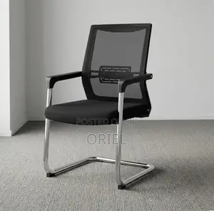 Office Chair : Mesh-Back Waiting Office Chai