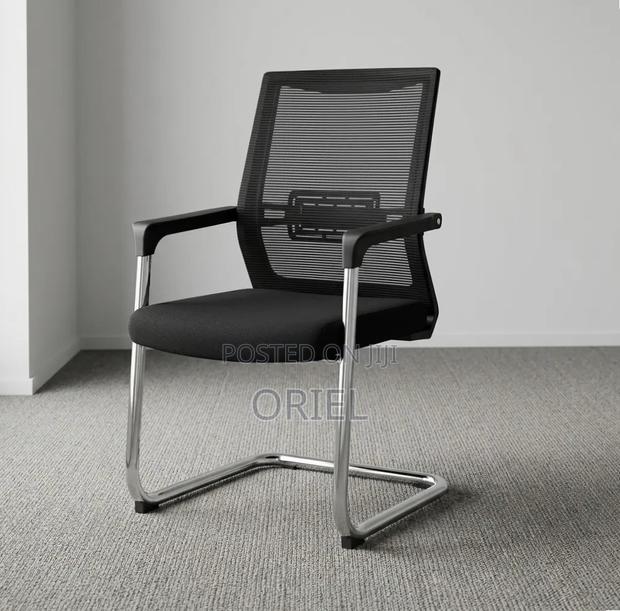Office Chair : Mesh-Back Waiting Office Chai - thumbnail 5