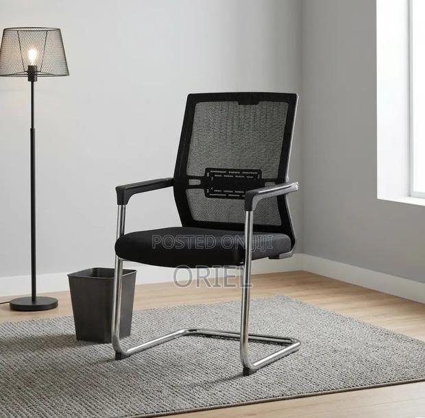Office Chair : Mesh-Back Waiting Office Chai - thumbnail 10