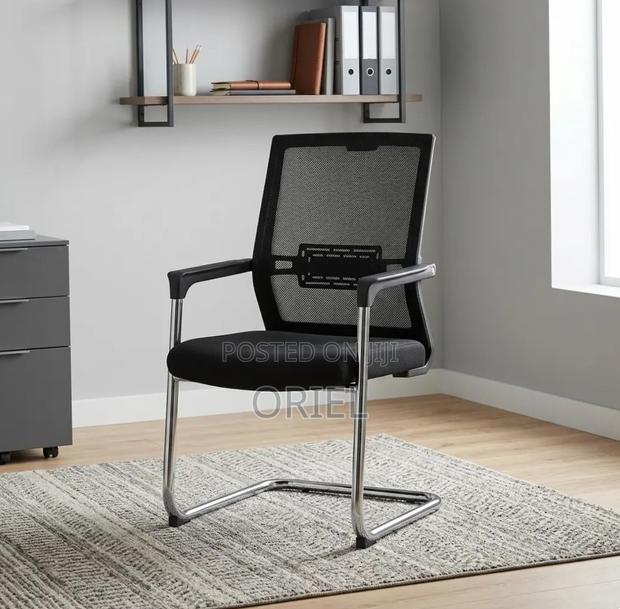 Office Chair : Mesh-Back Waiting Office Chai - thumbnail 11