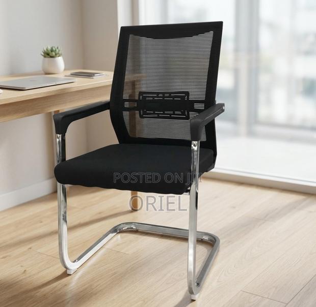 Office Chair : Mesh-Back Waiting Office Chai - thumbnail 15