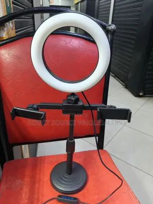 Portable 2-Phone Desktop Stand for Vlogging Video Calls