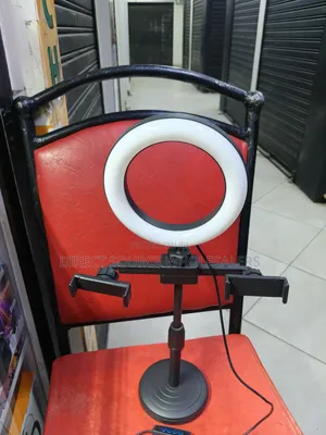 Portable 2-Phone Desktop Stand for Vlogging Video Calls