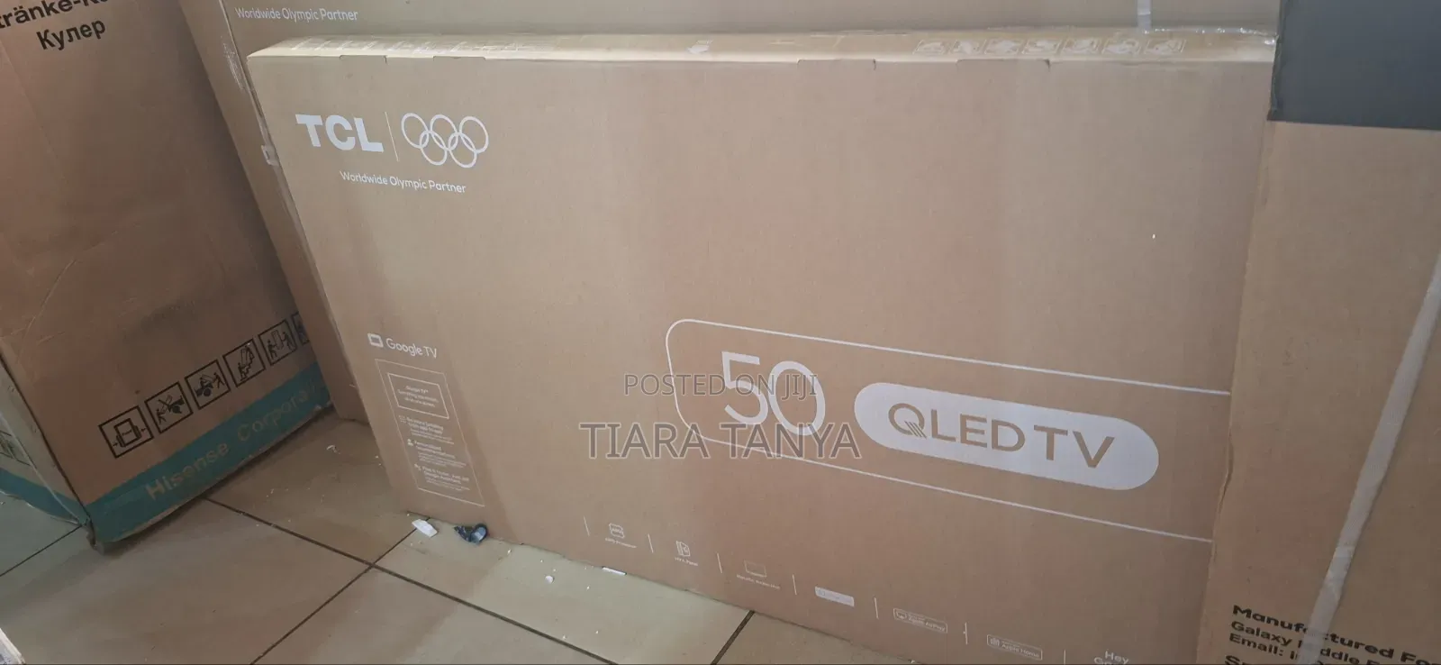 TCL 50 Inch Qled Smart Full Hd TV 50s5k