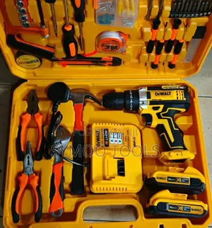 Dewalt Cordless Power Drill and Handtool Set
