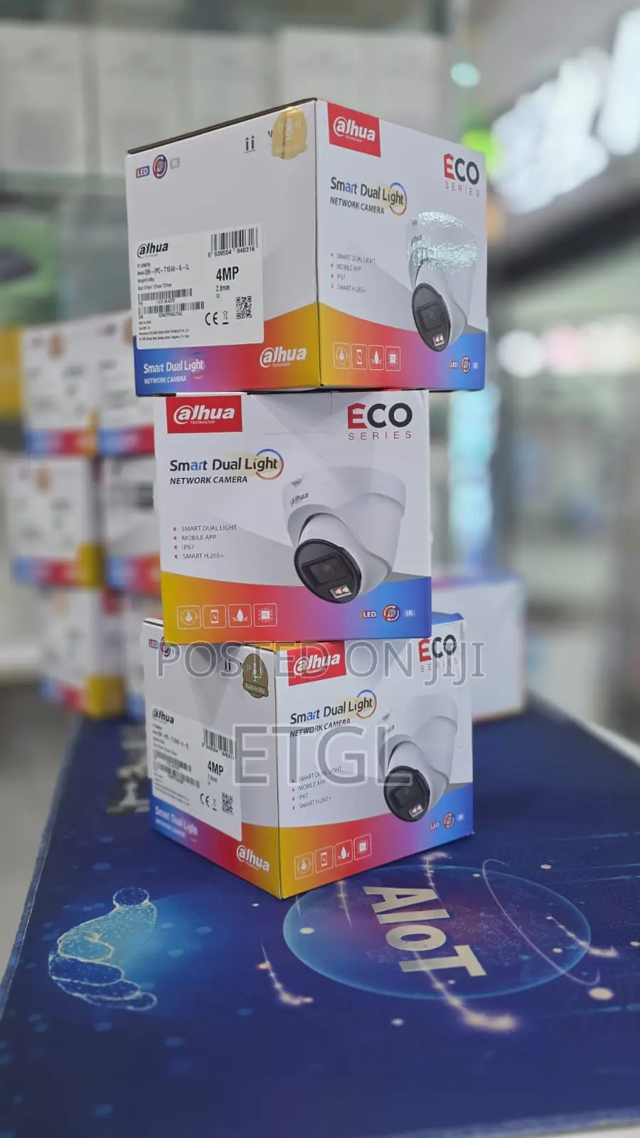 Dahua DH-IPC-T1E49-A-IL 4MP ECO Smart Dual Light Fixed-Focal Camera
