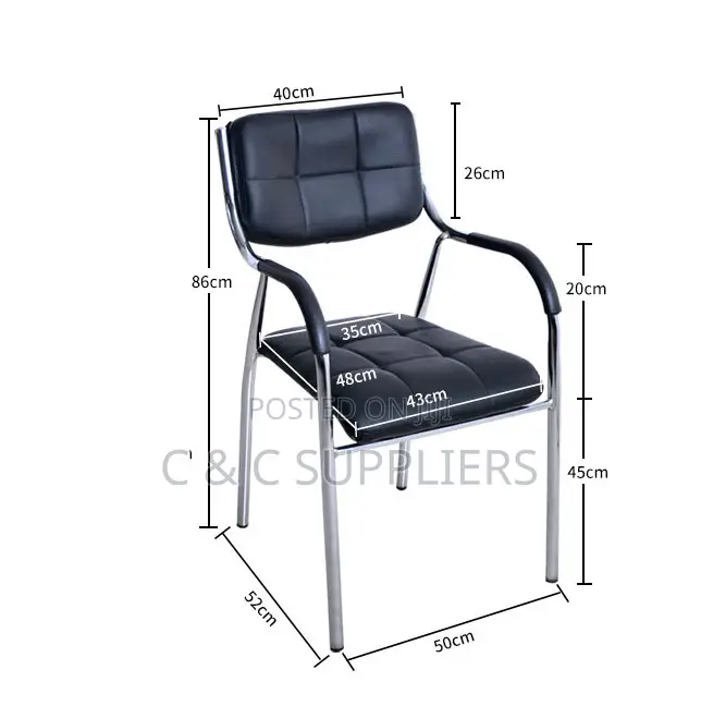 Stackable Executive Guest Chair.