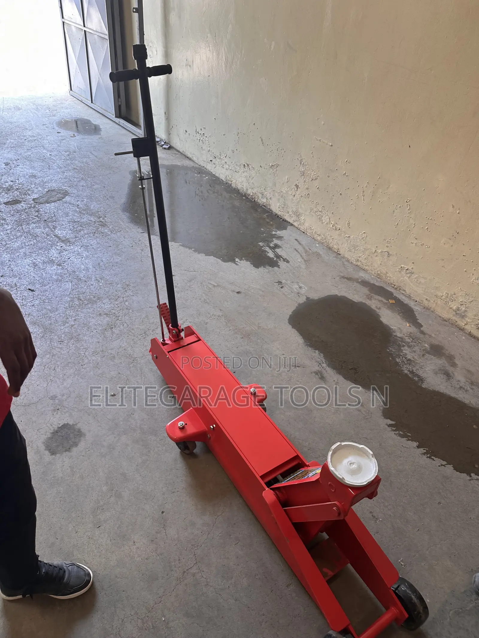 Heavy Duty Sunshine Italy 10ton Long Chasis Hydraulic Jack