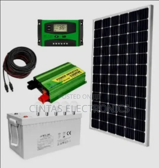 300W Solar Panel, Battery 200A, 30A Controller, 1000W Inverter
