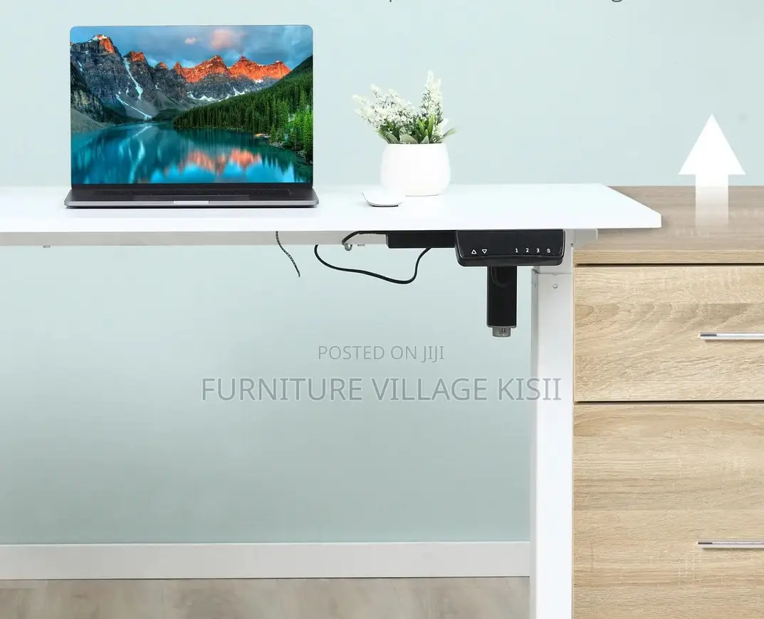 Office Furniture: Adjustable Generic Office Desk