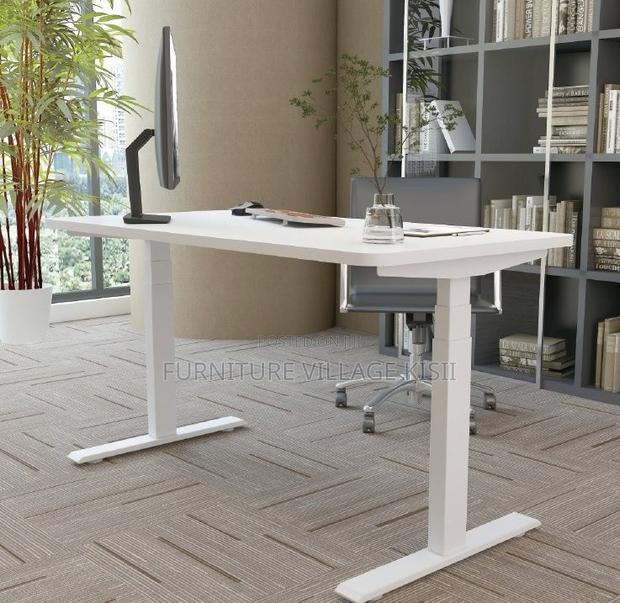 Office Furniture: Adjustable Generic Office Desk - thumbnail 3