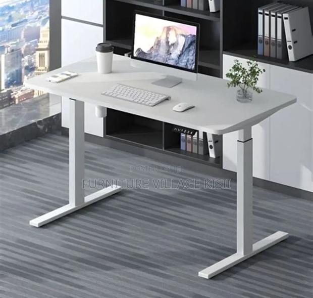 Office Furniture: Adjustable Generic Office Desk - thumbnail 2