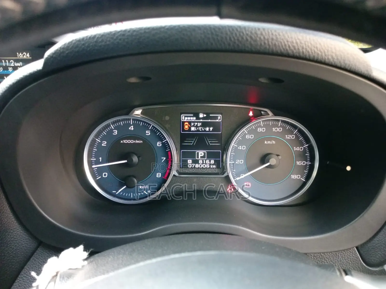 Subaru Impreza 2016 Blue
