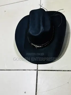 Black Bull Head Cowboy Hat