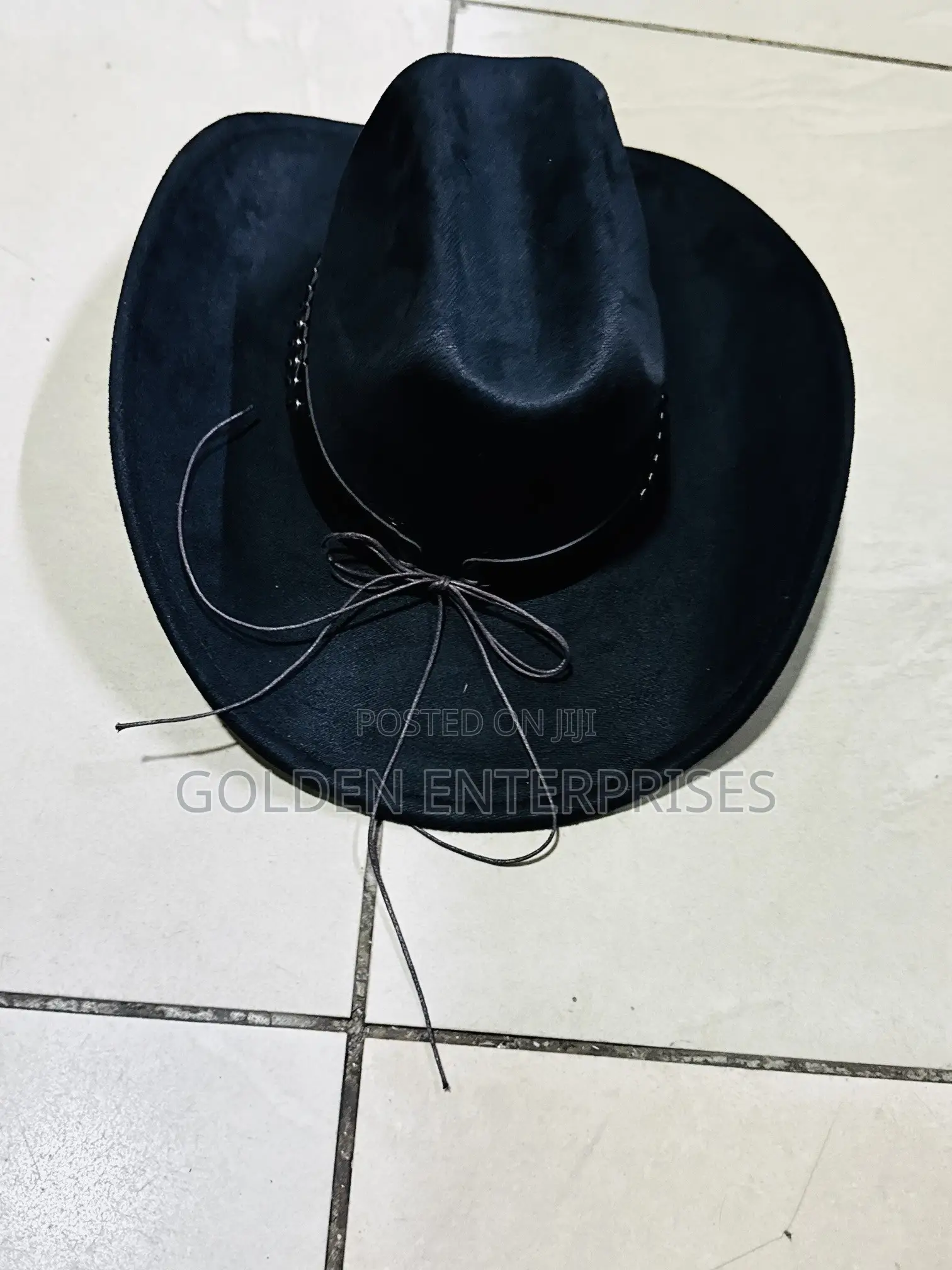 Black Bull Head Cowboy Hat