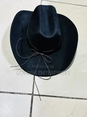Black Bull Head Cowboy Hat