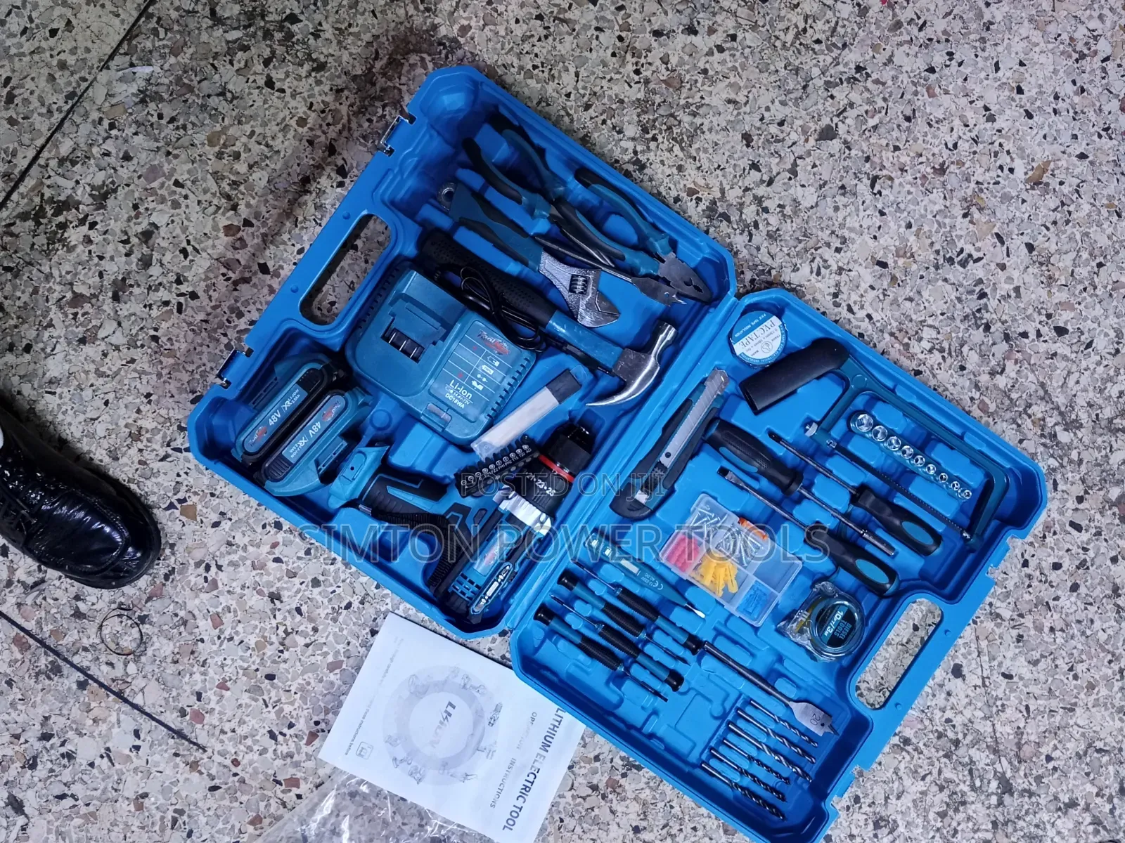 Makita Cordless Drill Set 36V Electric Drill Machine With 2 Batteries.