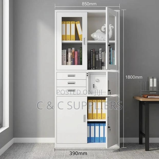 Lockable File Cabinet With a Safe. - thumbnail 5
