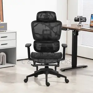 Executive Full Mesh Chair With Footrest