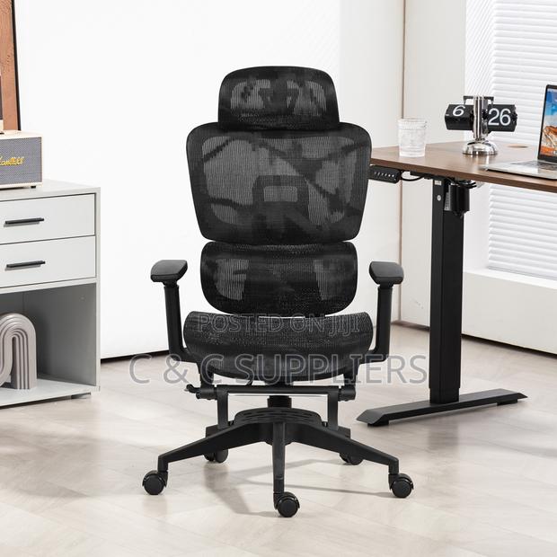 Executive Full Mesh Chair With Footrest - thumbnail 5