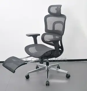 Executive Full Mesh Chair With Footrest