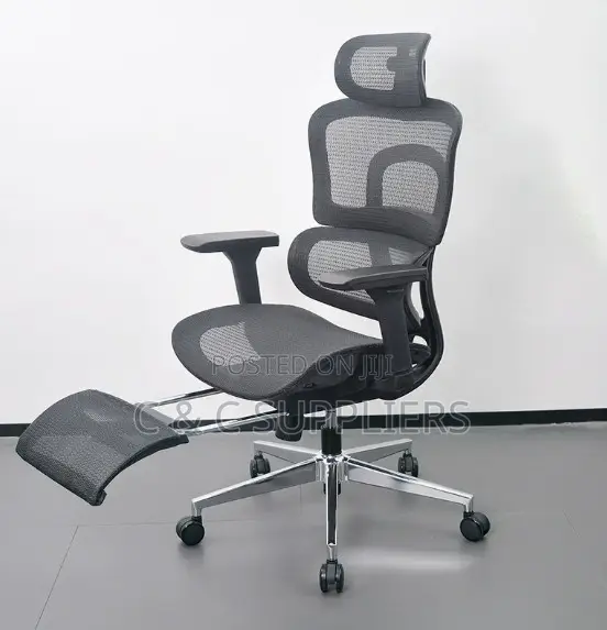 Executive Full Mesh Chair With Footrest