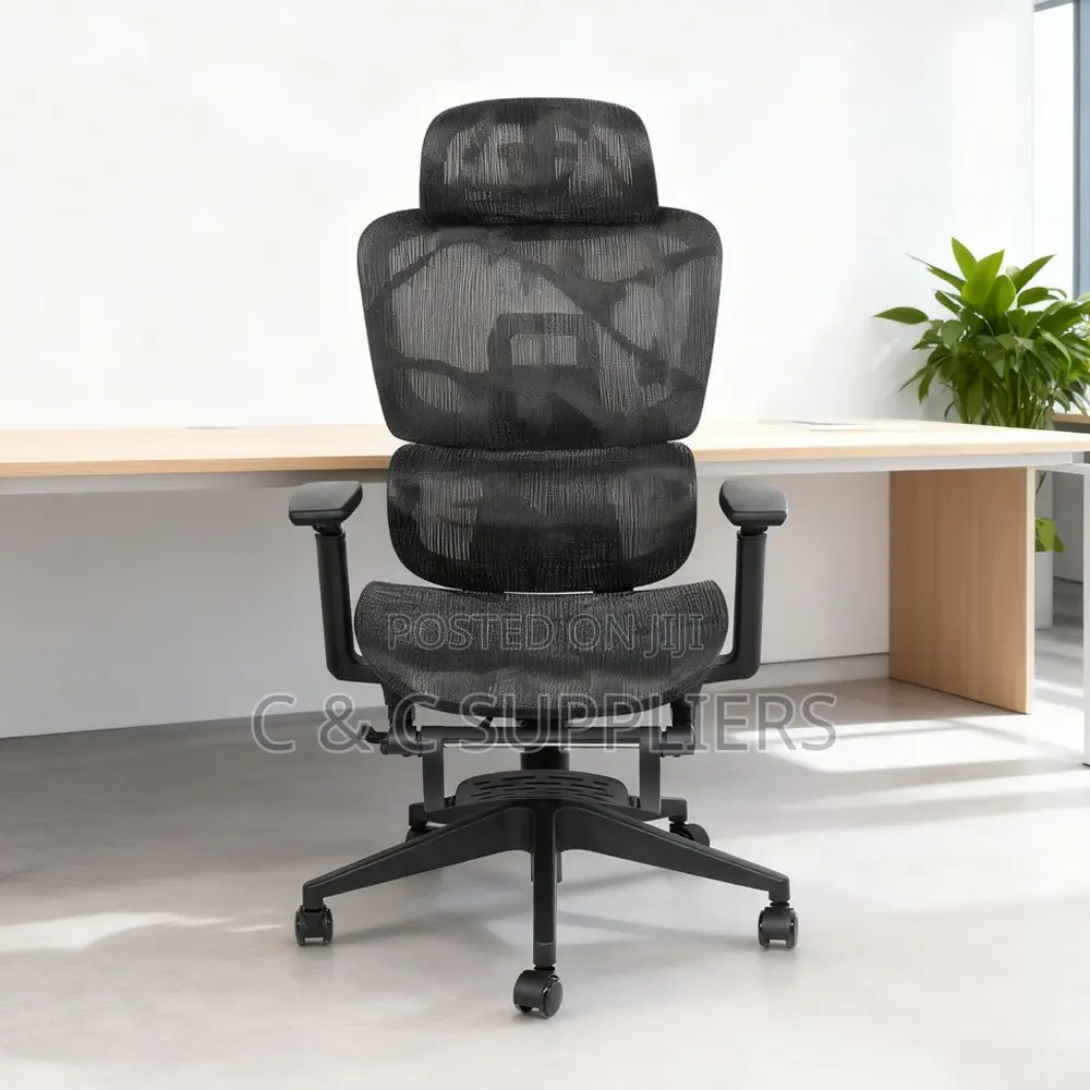Executive Full Mesh Chair With Footrest