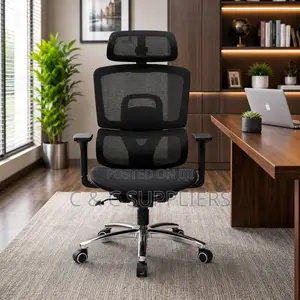 Executive Full Mesh Chair With Footrest