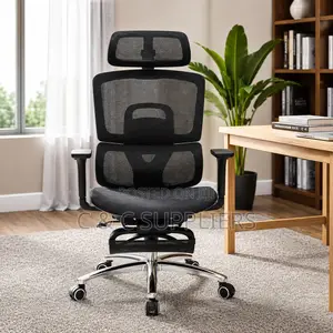 Executive Full Mesh Chair With Footrest