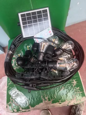 20M Solar String Lights With 20 Bulbs