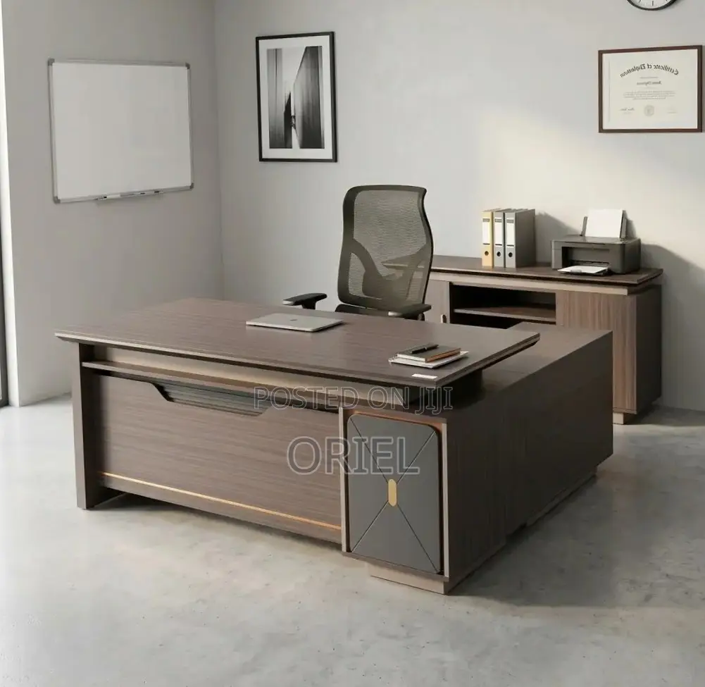 Office Desk : 1.6m Manager’s Modern Office Desk