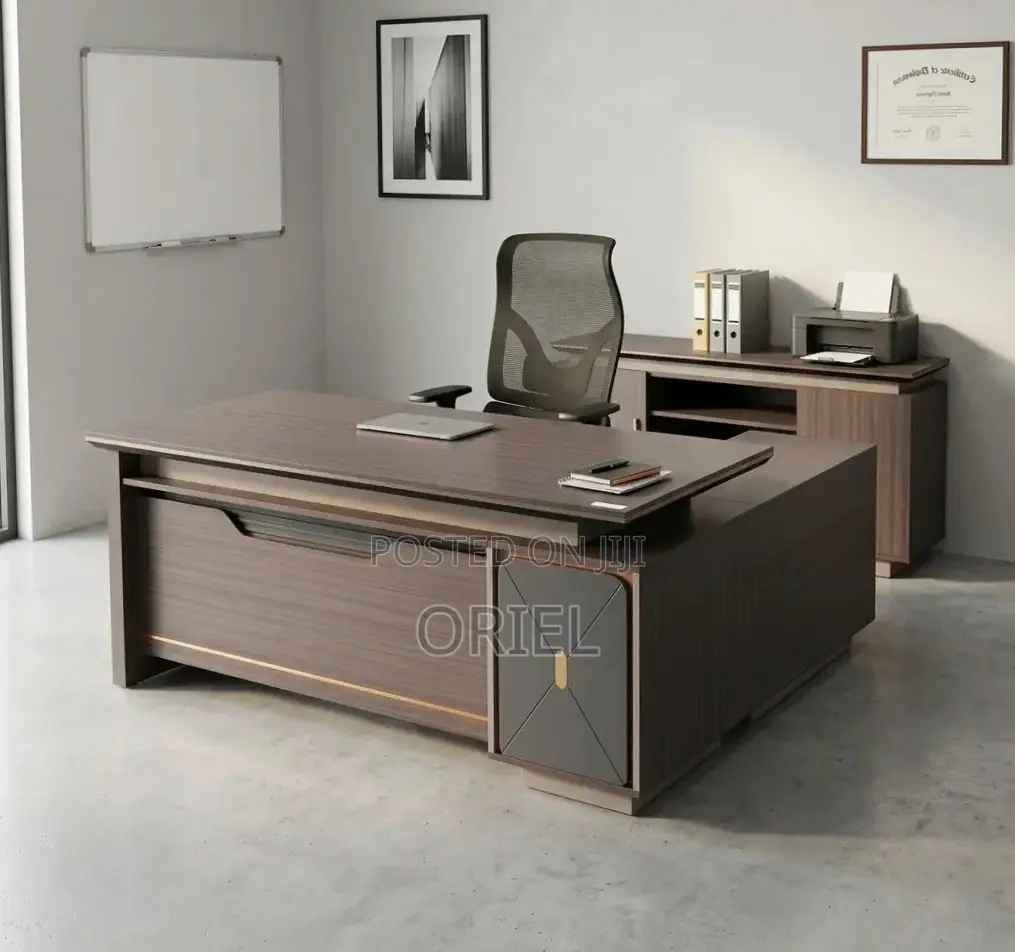 Office Desk : 1.6m Manager’s Modern Office Desk