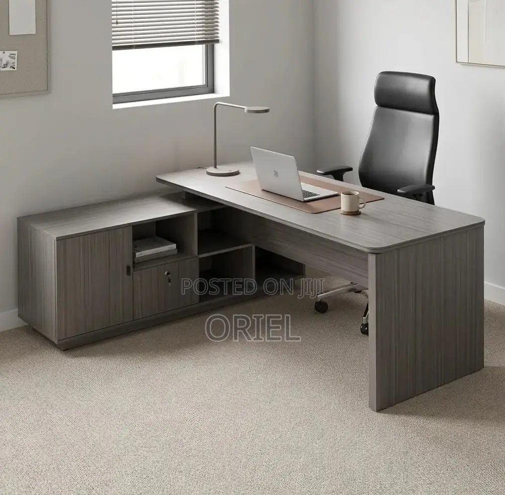 Office Desk : 1.6m Manager’s Modern Office Desk