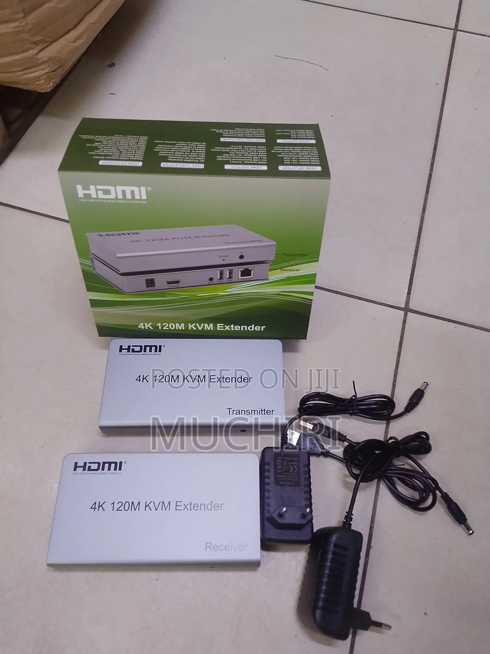 120M HDMI Extender KVM Over Cat6 Cable