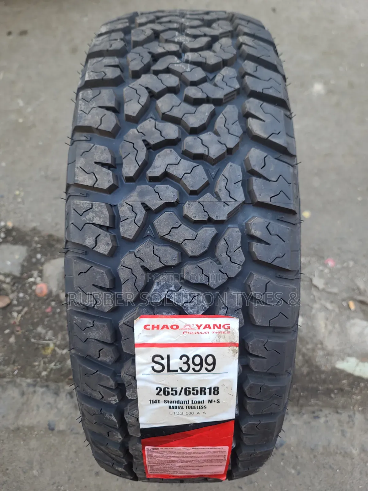 265 /65 R18 Chaoyang Tyres 114t Sl-399 All-Terrain