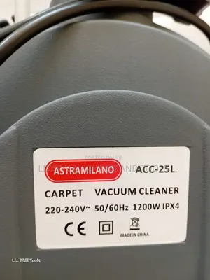 Astramilano 25L Wet and Dry Carpet Cleaner 1200W
