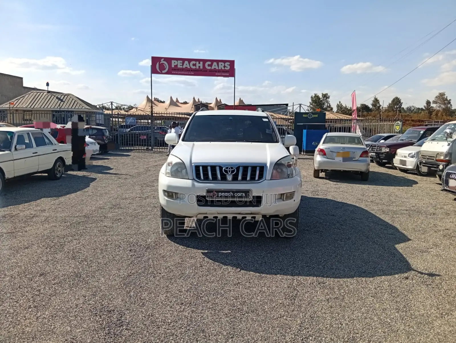 Toyota Land Cruiser Prado 2004 White