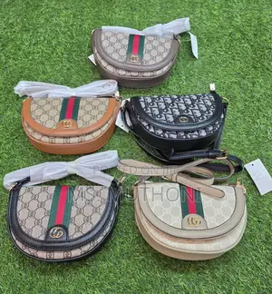 Gucci Luxury-Inspired Half-Moon Crossbody Bags