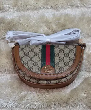 Gucci Luxury-Inspired Half-Moon Crossbody Bags