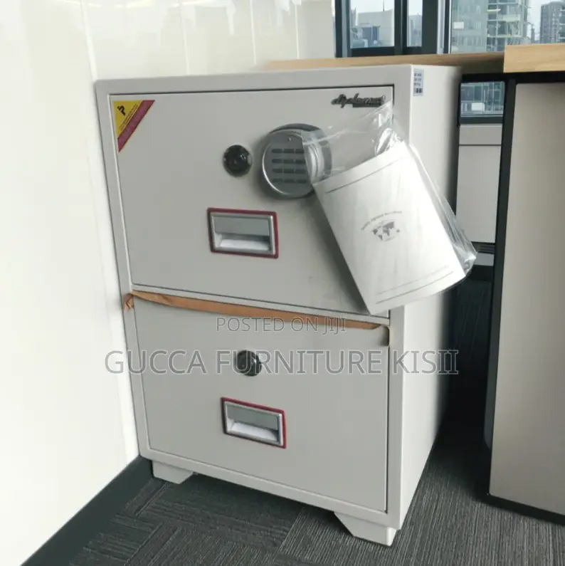Fireproof Safe; 2-Drawer Diplomat Safe Fireproof