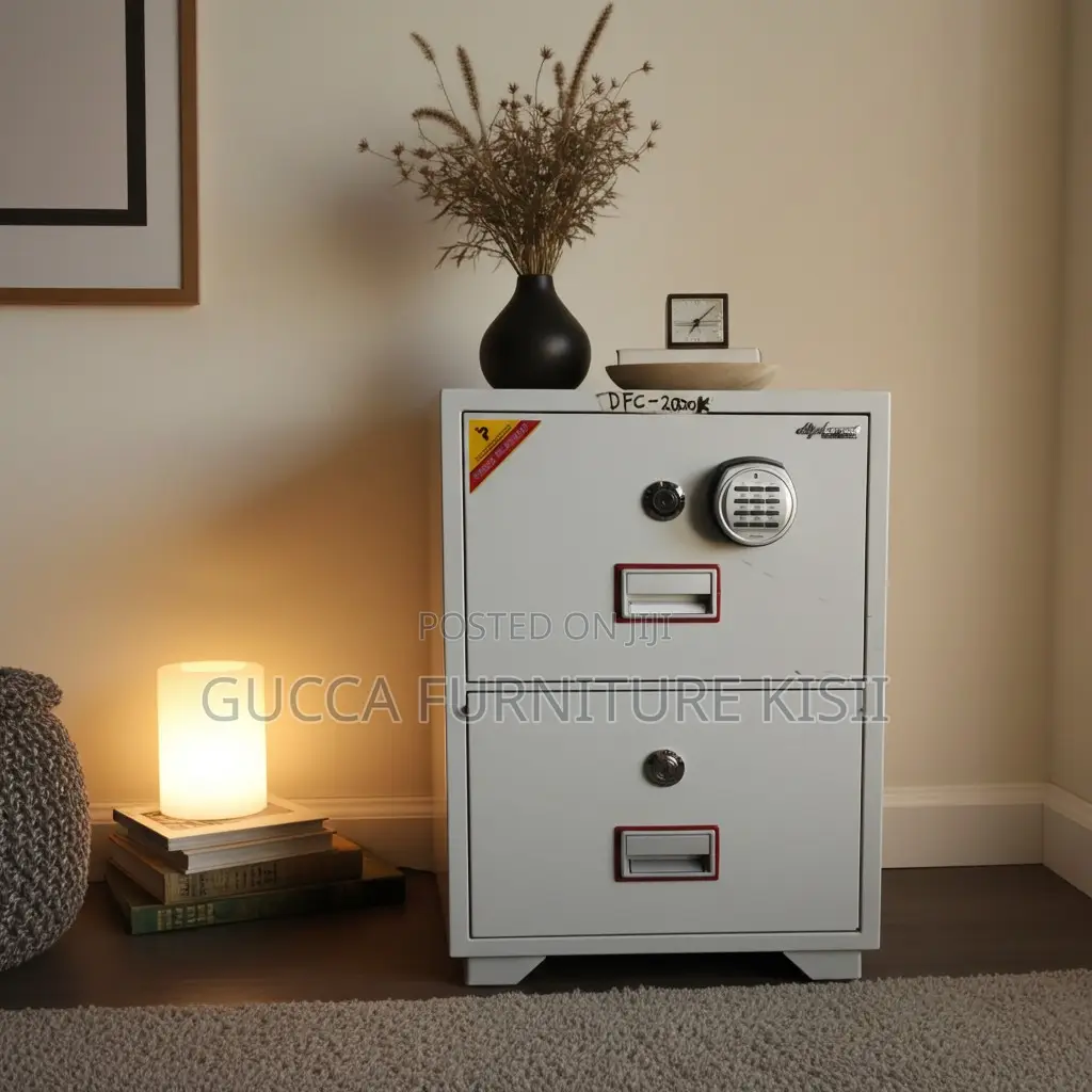 Fireproof Safe; 2-Drawer Diplomat Safe Fireproof