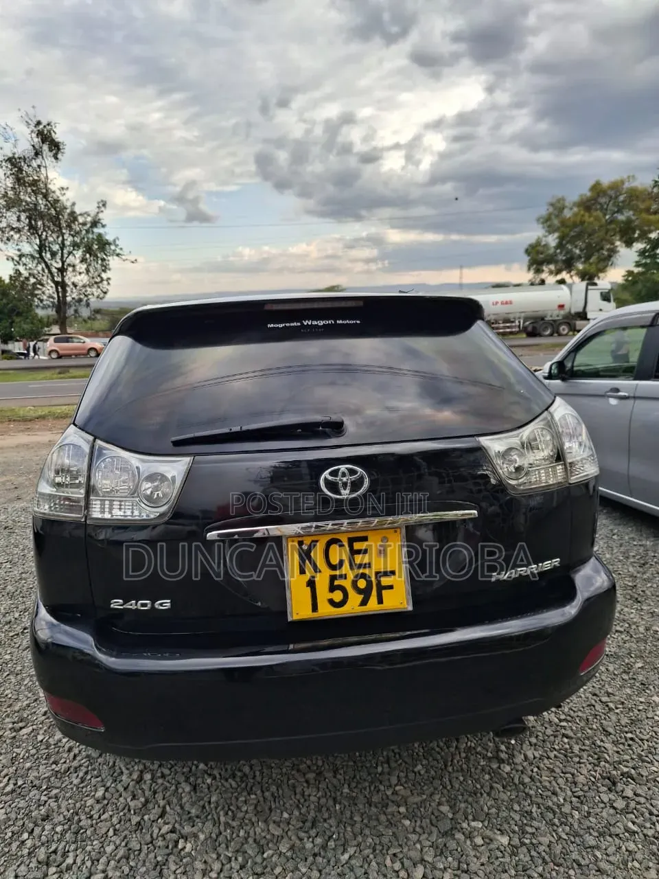 Toyota Harrier 2008 Black