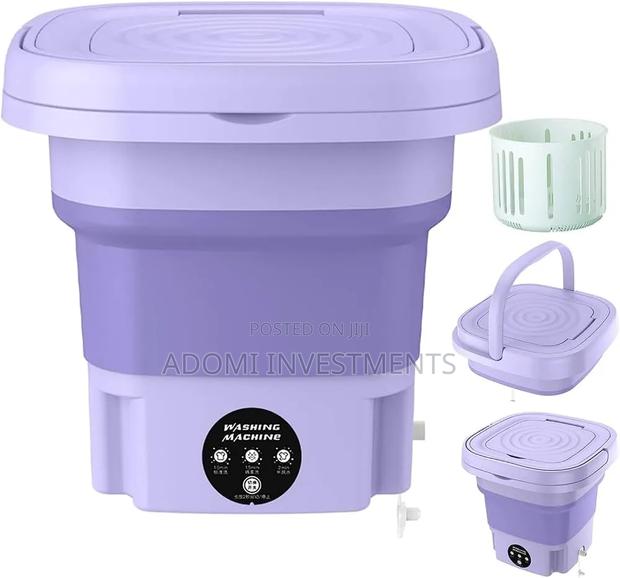 Portable and Multi-Function Folding Mini Washing Machine - thumbnail 2