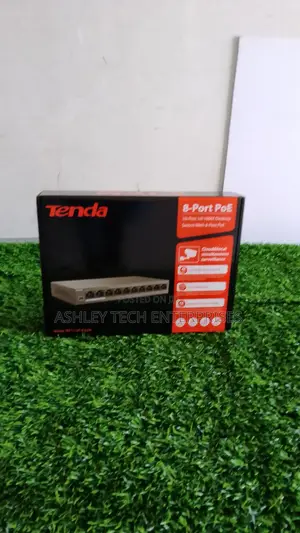 New Smart Tenda 8-Port PoE Switch – Power Data Over Ethernet