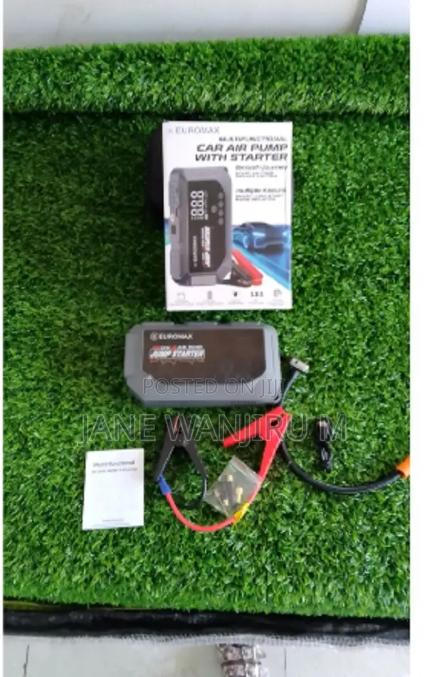 Euromax EMK3 Portable Jump Starter Air Pump