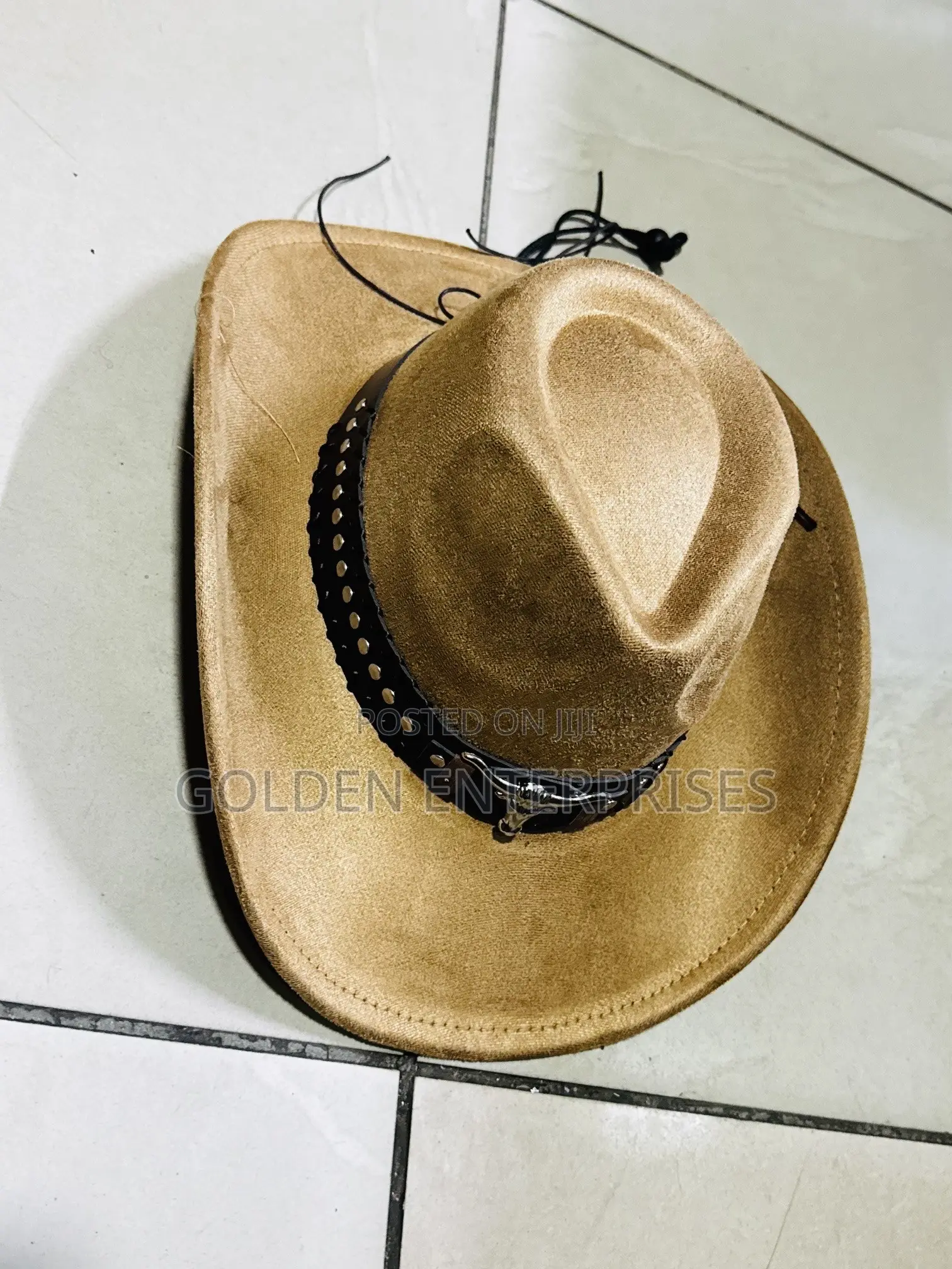 Brown Bull Head Cowboy Hat