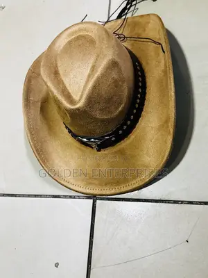 Brown Bull Head Cowboy Hat