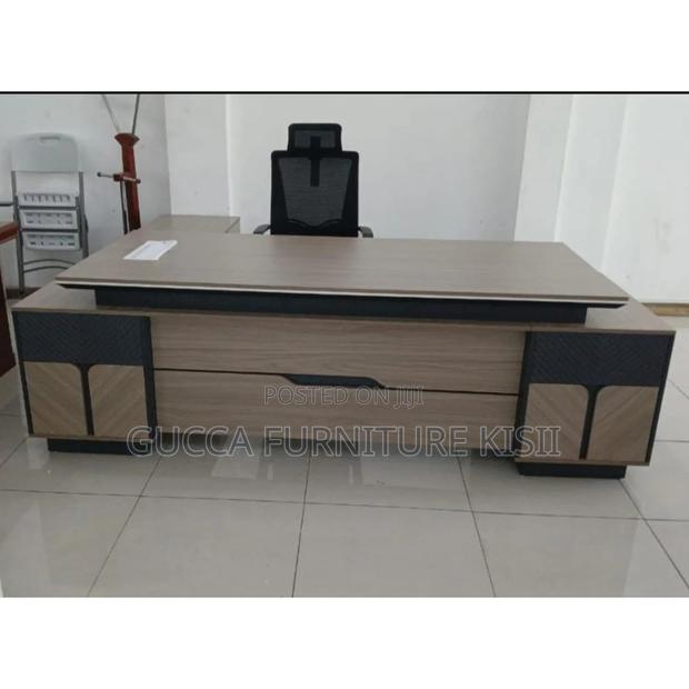 Office Desk; 2.4M Executive L-Shaped Office Desk - thumbnail 9