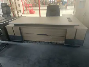 Office Desk; 2.4M Executive L-Shaped Office Desk