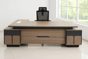 Office Desk; 2.4M Executive L-Shaped Office Desk